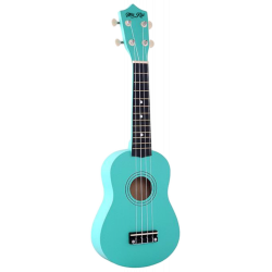 Ukulele Soprano Verde Acqua