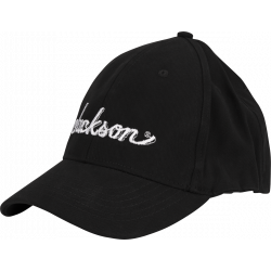 Jackson 2993539001 Logo Flexfit Hat, Black, S/M - Cappellino
