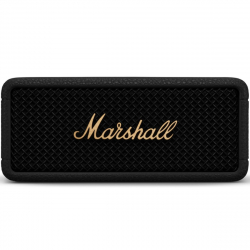 Marshall Emberton III Black & Brass cassa Bluetooth portatile