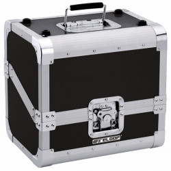 80 Record Case Black