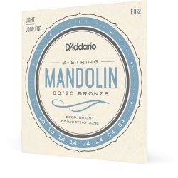 EJ62 Corde per mandolino in...