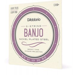 EJ60+ 5 - Corde per banjo 5...