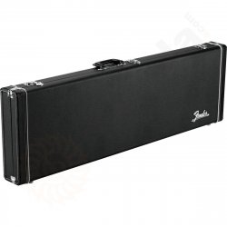 Fender Classic Series Wood Case - Precision Bass/Jazz Bass, Black